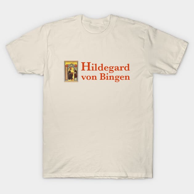 Hildegard von Bingen - Vision and Name Test Design T-Shirt by softbluehum